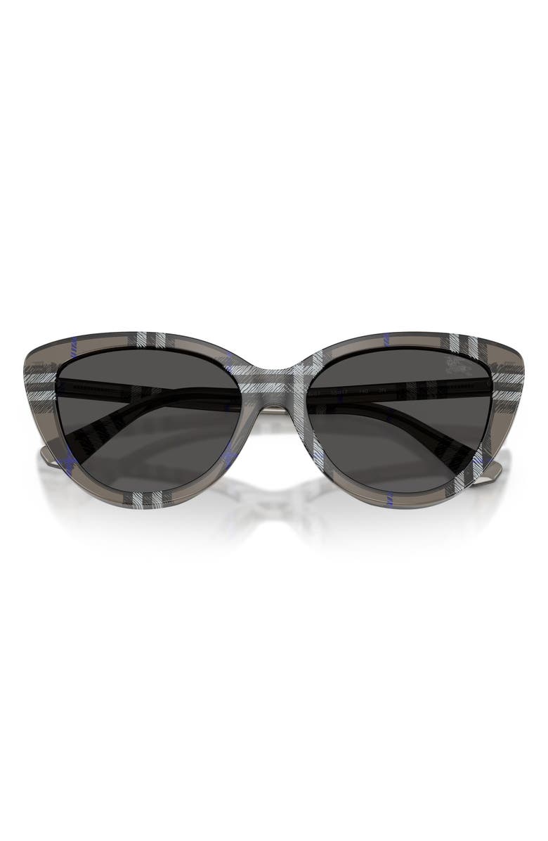 Burberry 55mm Cat Eye Sunglasses, Alternate, color, 