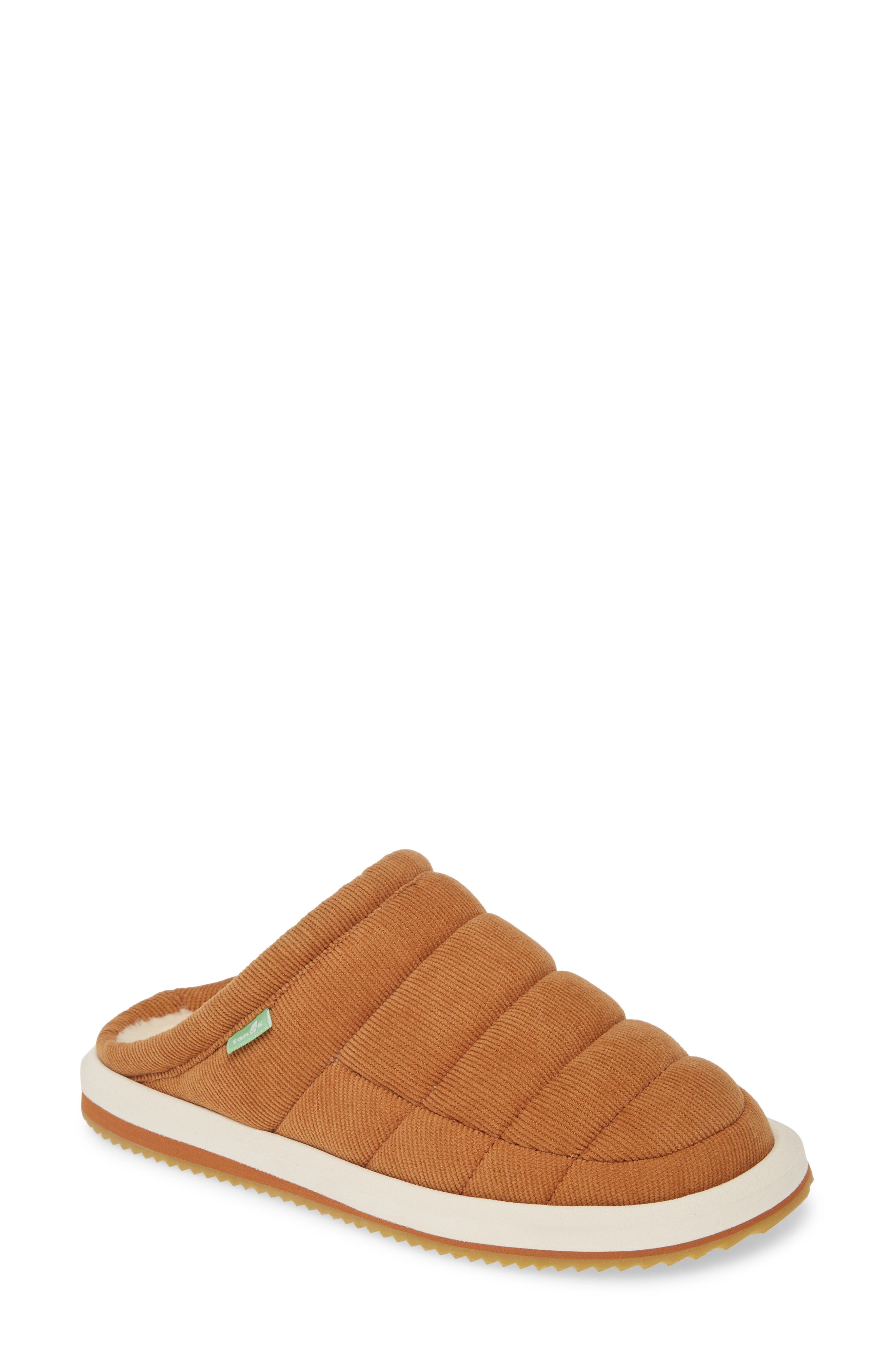 Sanuk Puff N Chill Low Cord Quilted Mule, Main, color, 