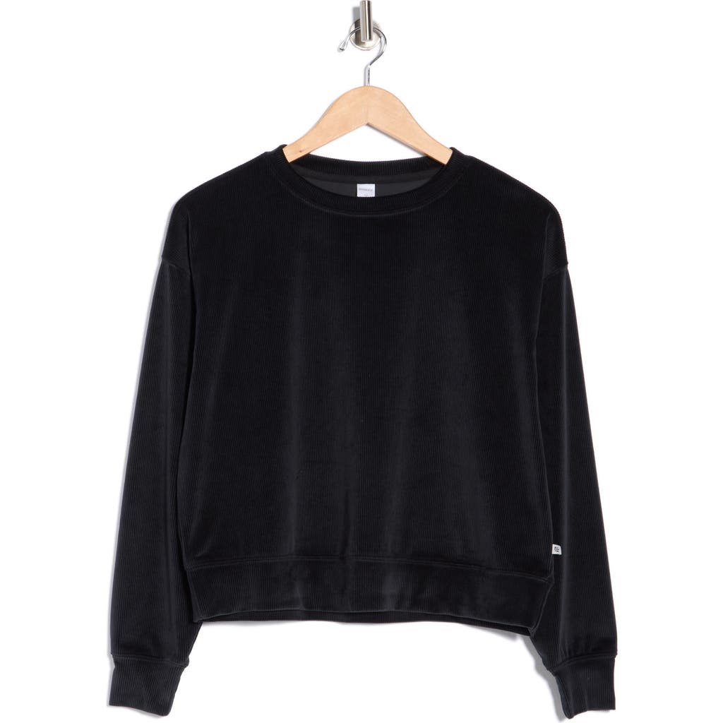 Marika Stormi Crop Sweatshirt In Black
