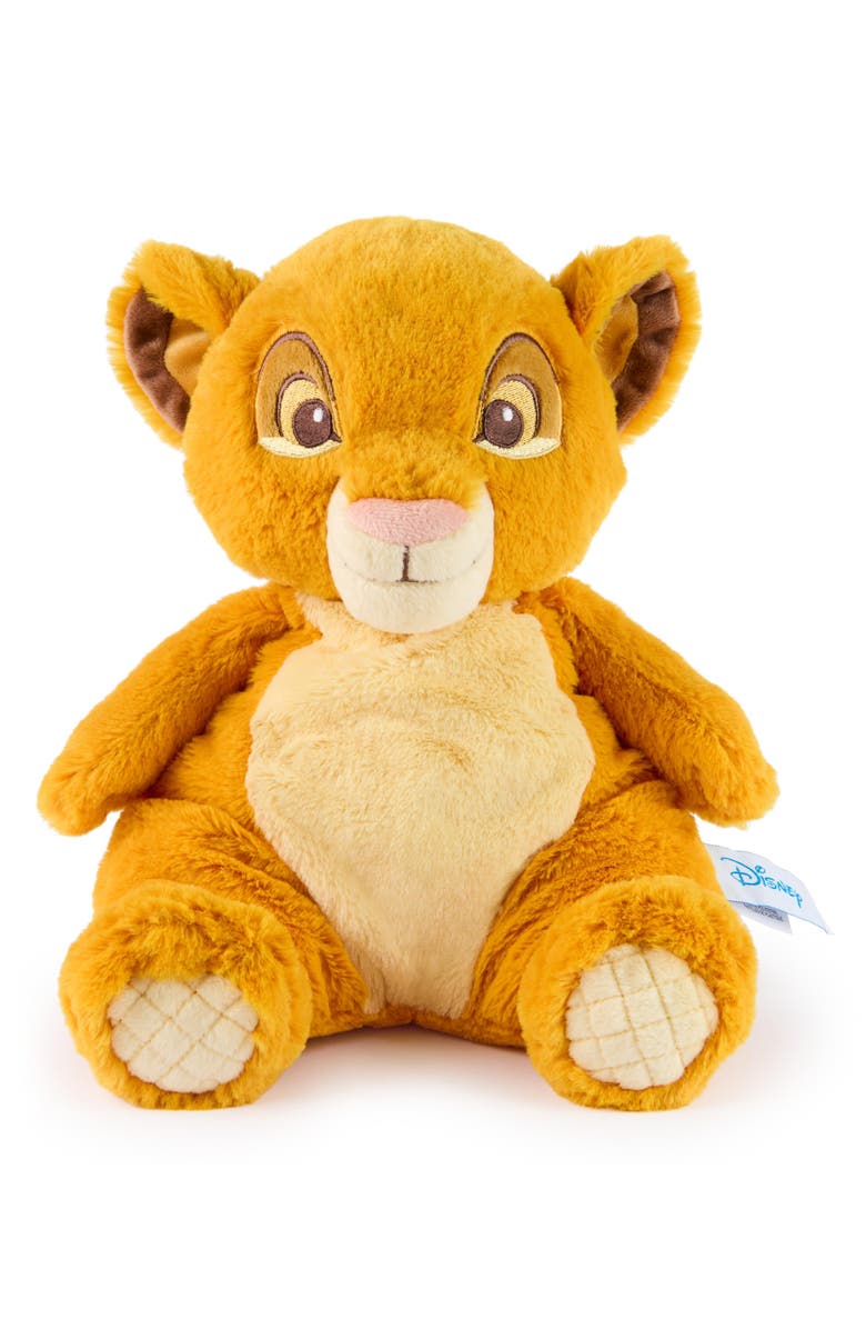 Gund x Disney Simba Oh So Snuggly Plush Toy, Alternate, color,
