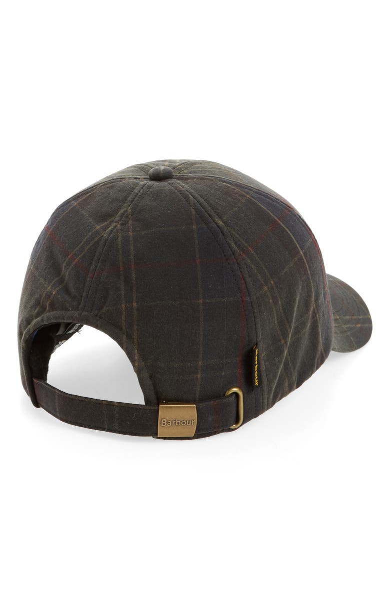 Barbour Tartan Baseball Cap, Alternate, color,