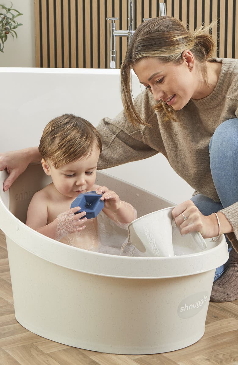 SHNUGGLE Recycled Bath Tub - Toddler, Alternate, color, Cookies & Cream