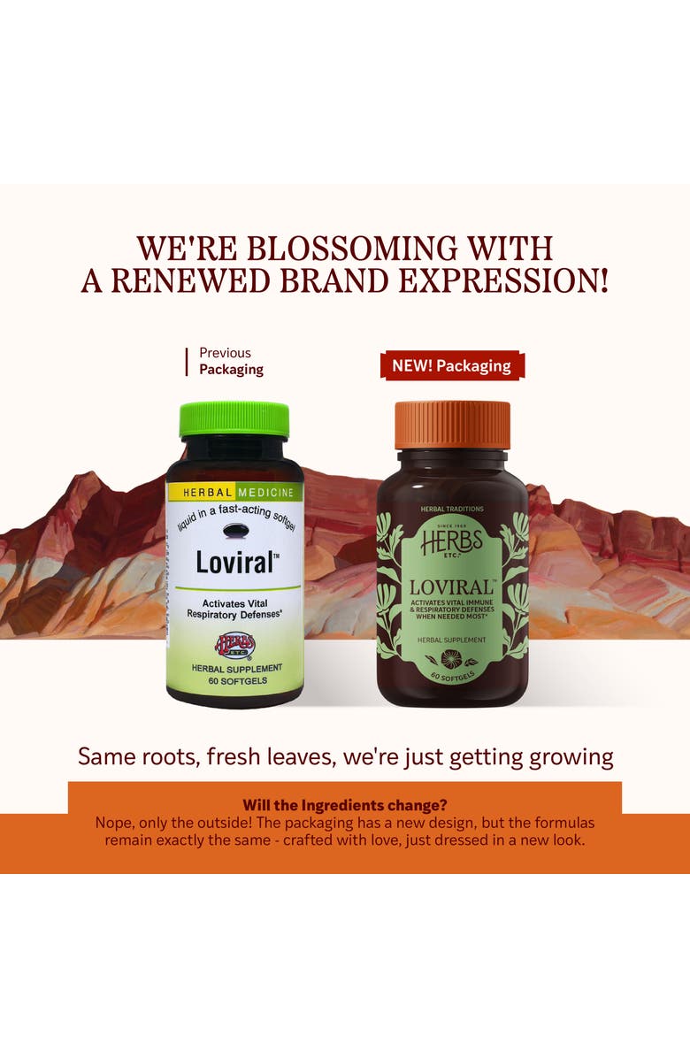 Trace Minerals Loviral - Lung Health Supplement for Respiratory Defense & Support - Herbal Supplement with Lomatium, Pelargonium & OSHA - Gluten-Free - 60 Softgels, Alternate, color, NO COLOR