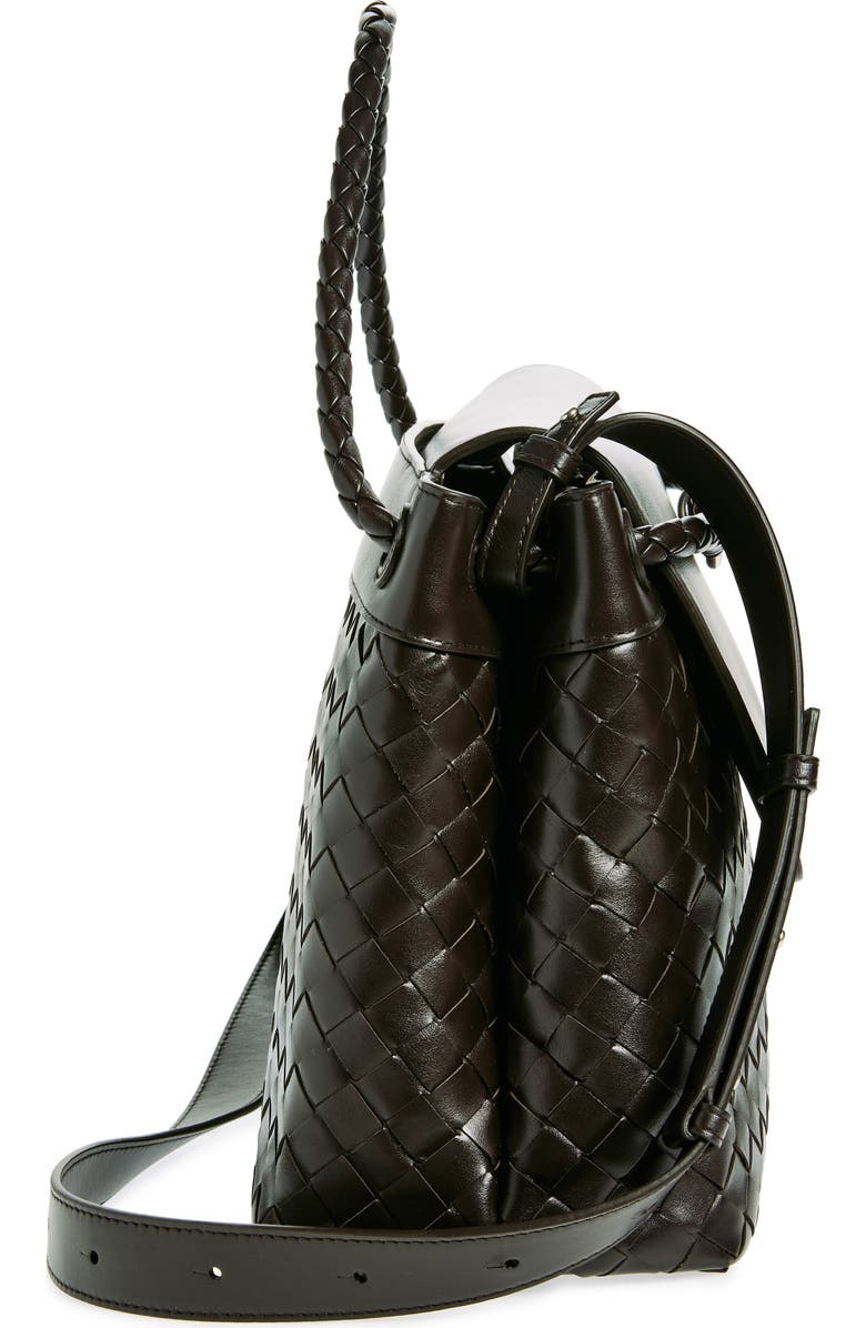 Bottega Veneta Medium Andiamo Leather Messenger Bag, Alternate, color,