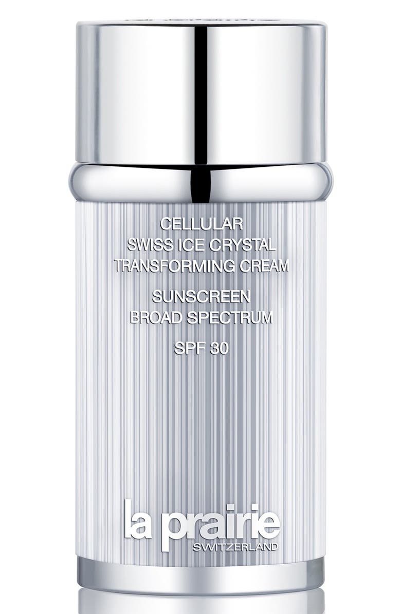 La Prairie Cellular Swiss Ice Crystal Transforming Cream Sunscreen Broad Spectrum SPF 30, Alternate, color,