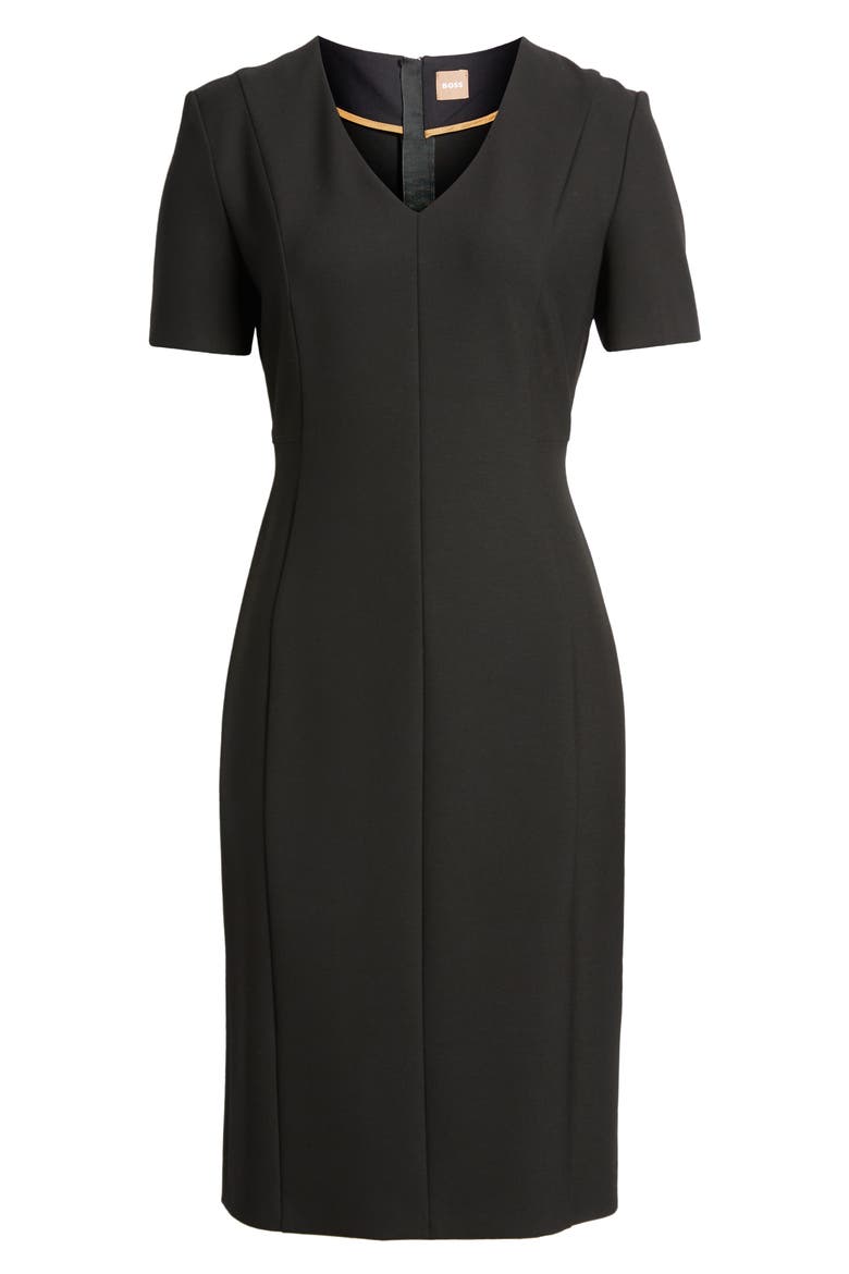 Damaisa Sheath Dress, Alternate, color, BLK