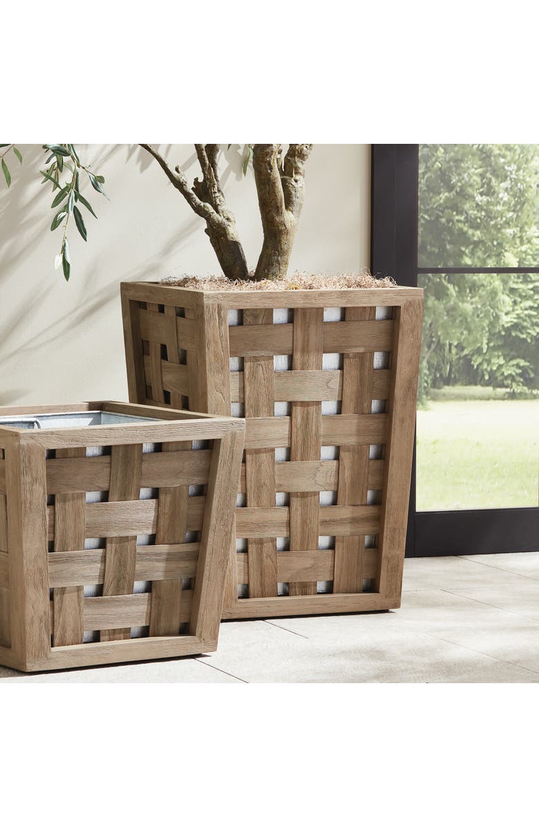 Napa Home & Garden Chatham Planter Large, Alternate, color, Gray