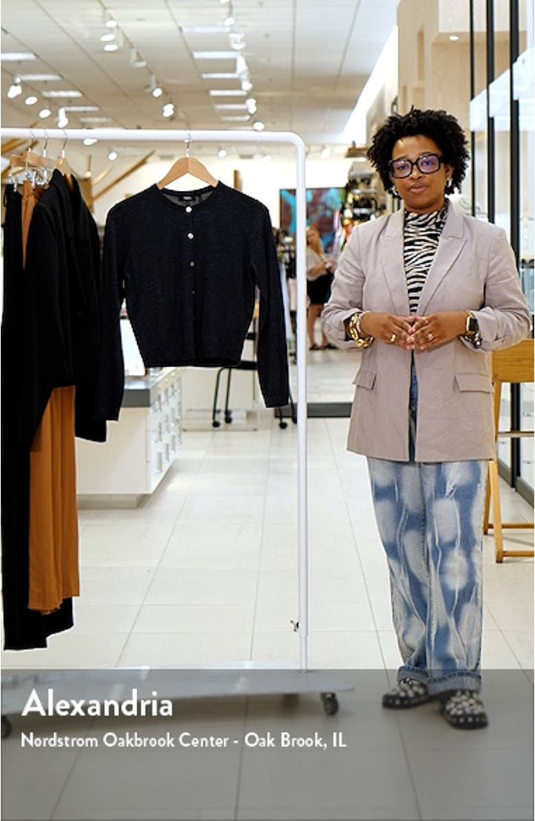 Regal Wool Crop Cardigan, sales video thumbnail