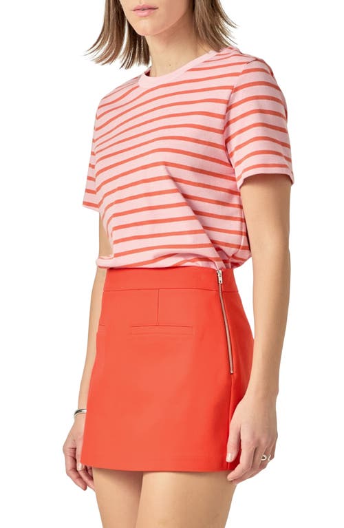 English Factory Stripe T-shirt In Multi