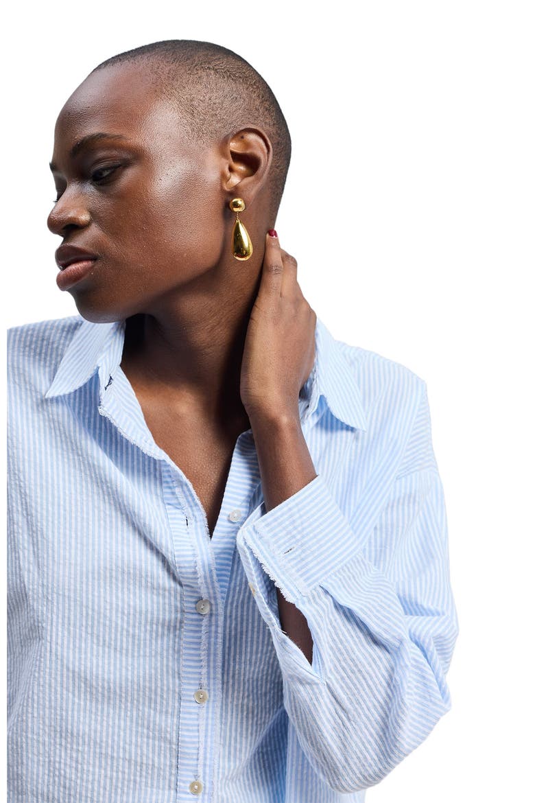 Crop it like its Hot Shirt, Alternate, color, Linear Rhythm
