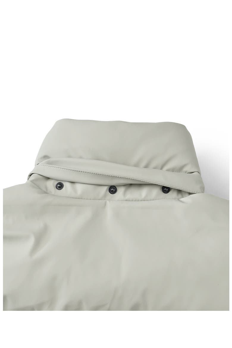 Squall Insulated Slicker Puffer Jacket, Alternate, color, Soft Silver