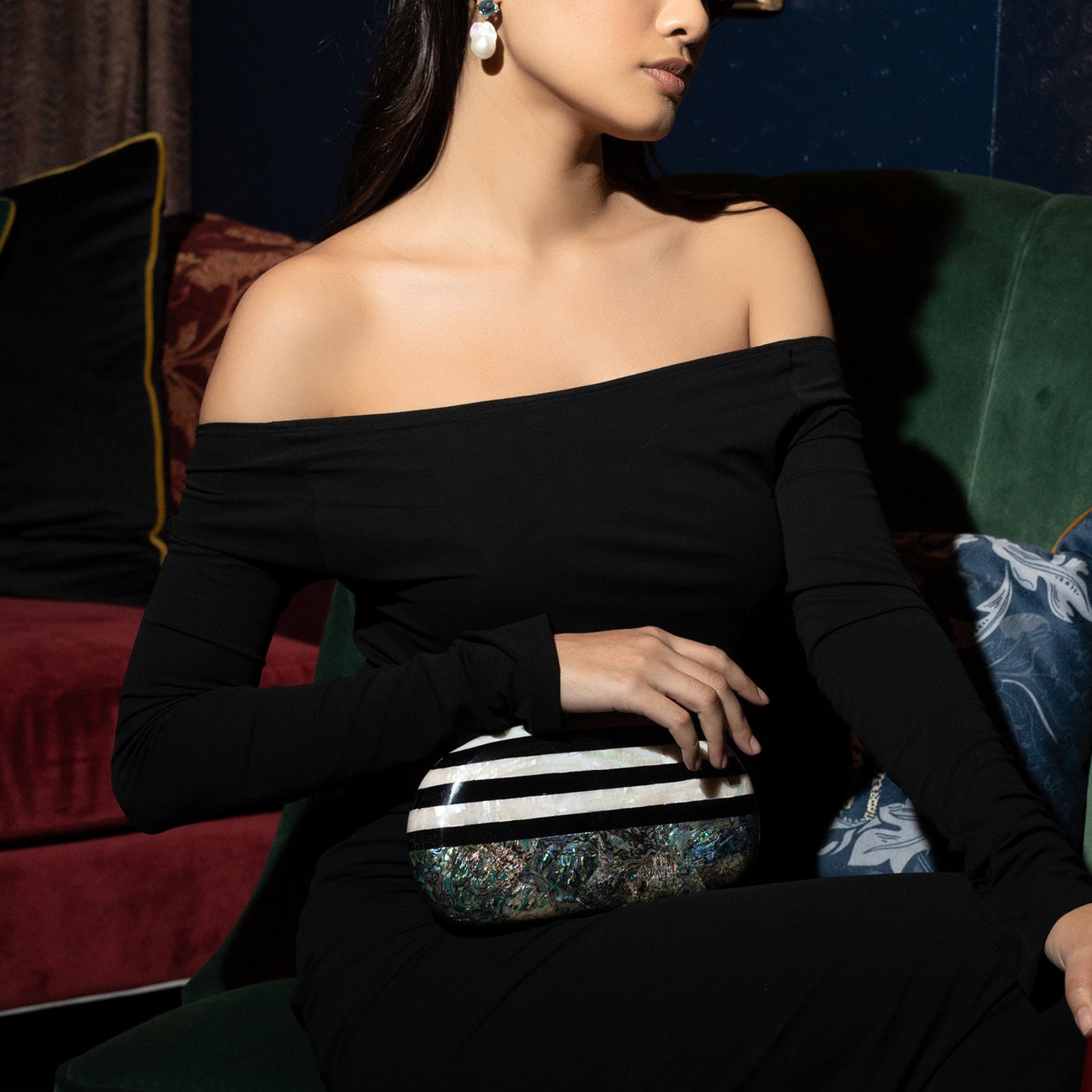 Freya Rose Persephone Clutch Bag, Alternate, color, 