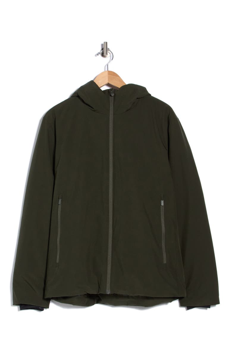 Federico Hooded Jacket, Alternate, color, LAND GREEN