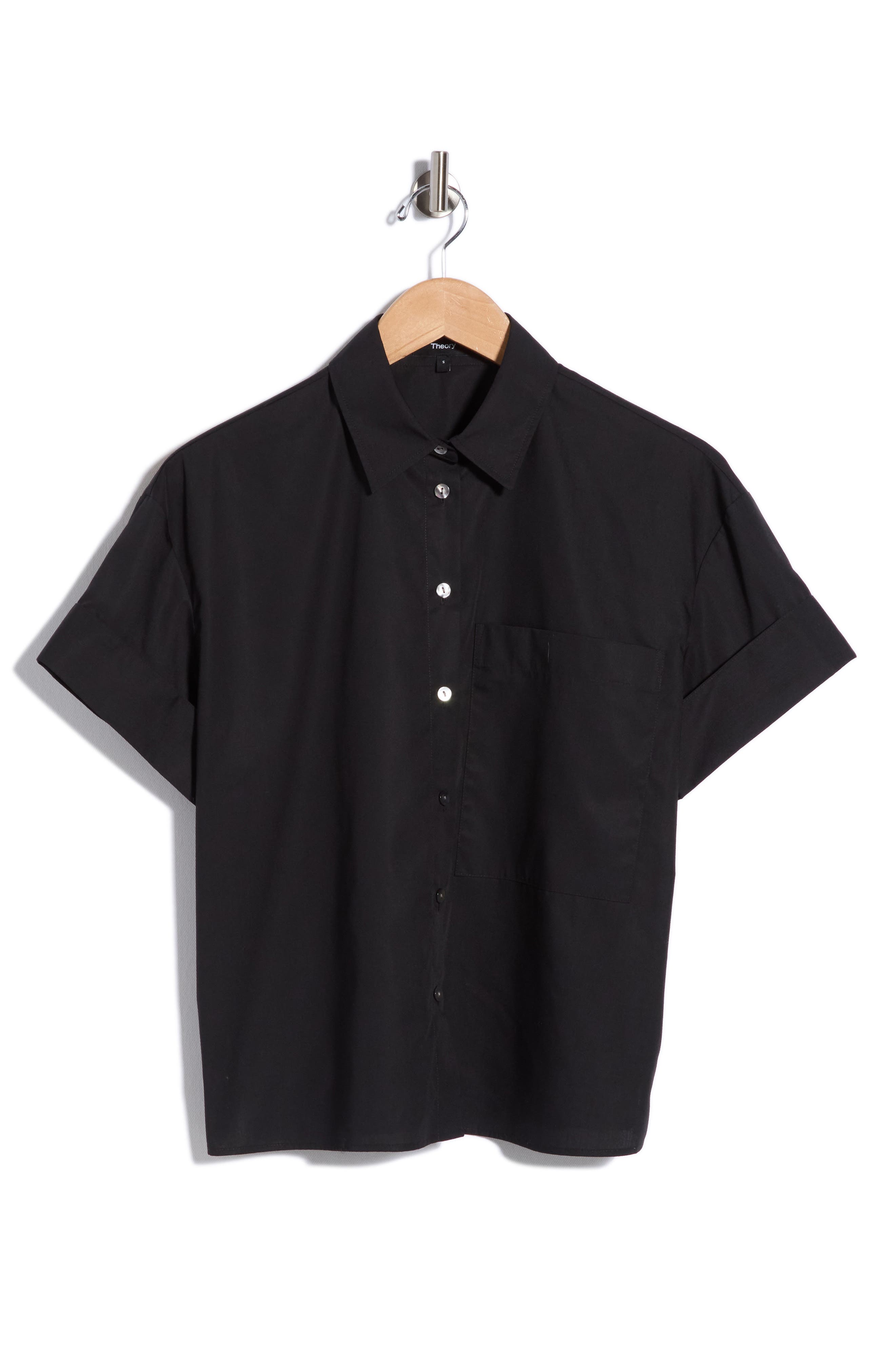 Short Sleeve Poplin Shirt