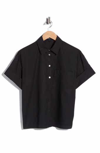 Short Sleeve Poplin Shirt