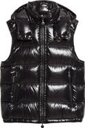 Moncler Bormes Down Puffer Vest with Removable Hood