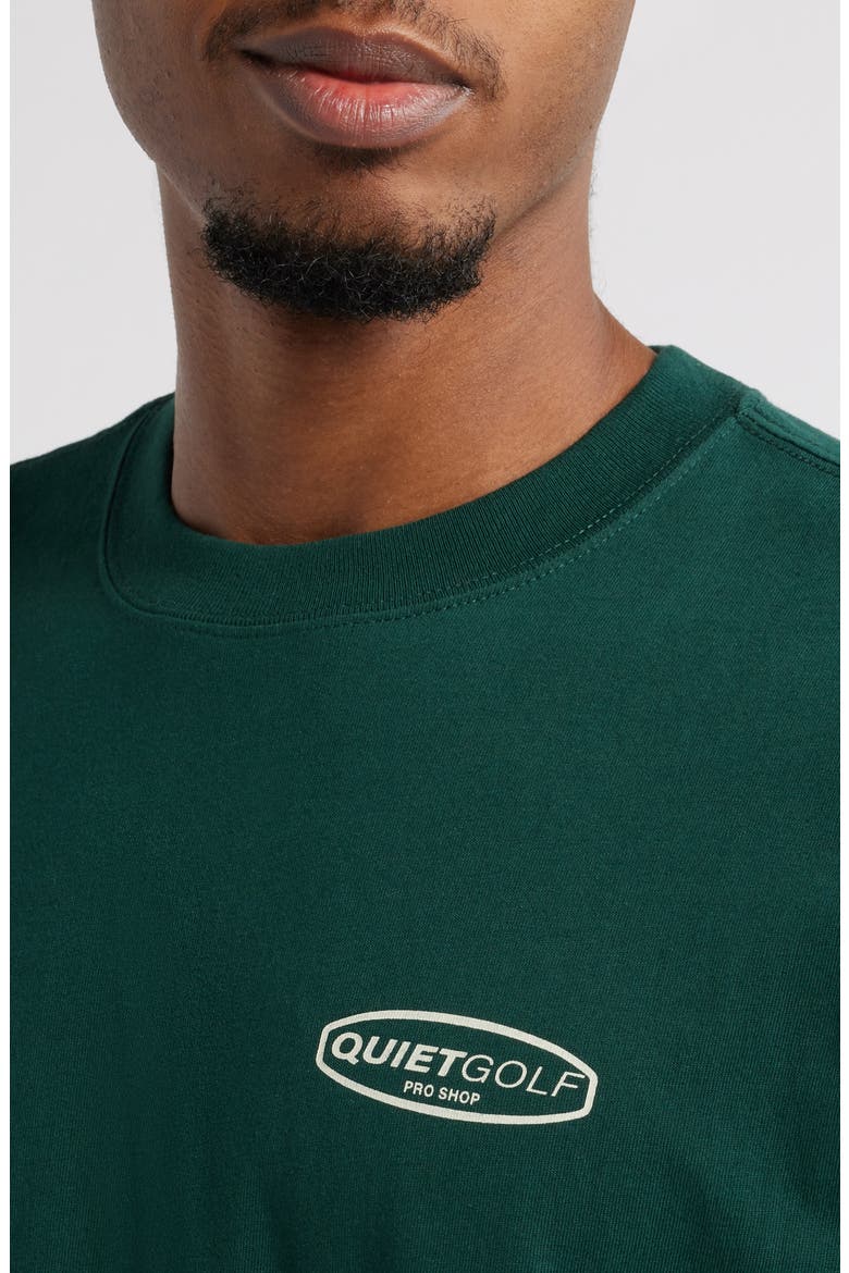 Pro Shop Graphic T-Shirt, Alternate, color, FOREST