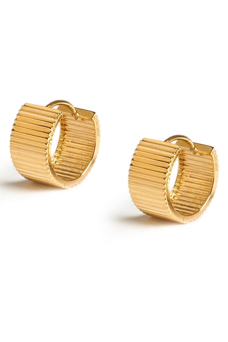 Golden Halo Hoops 8mm, Main, color, Yellow Gold