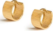 ZARUX Golden Halo Hoops 8mm