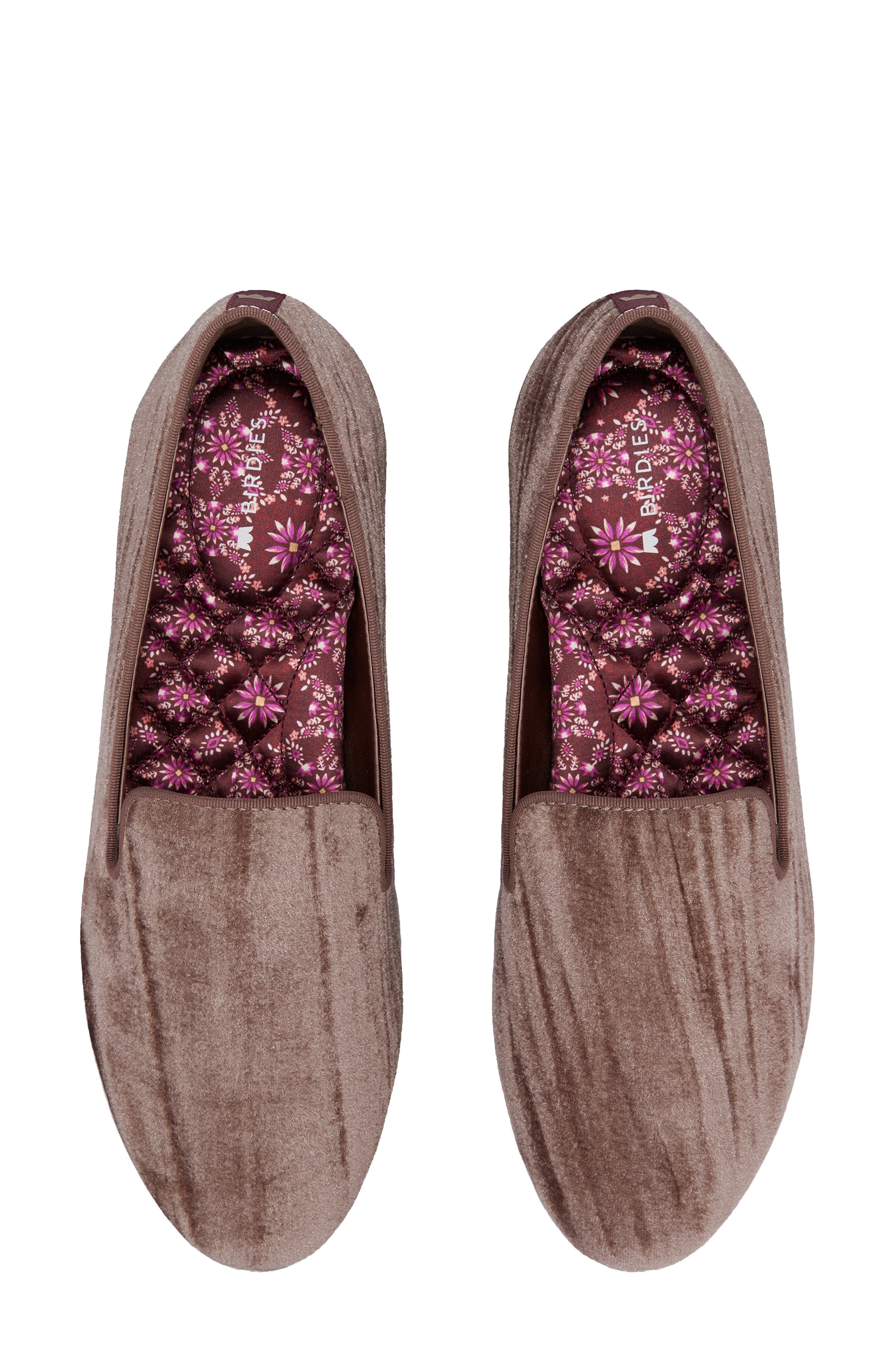 Starling Velvet Flat, Alternate, color, MOONSTONE