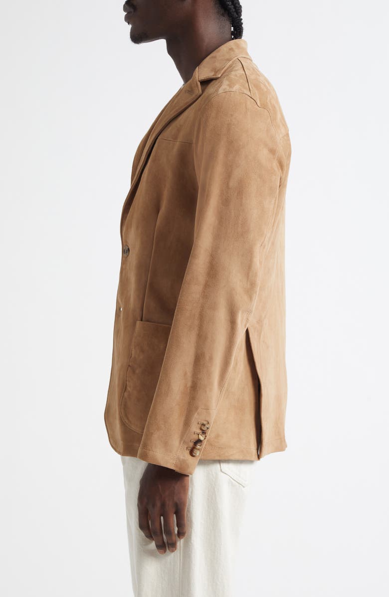 Boglioli Suede Jacket, Alternate, color, Tan