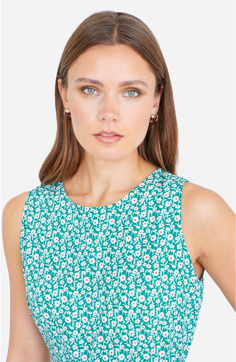 Yumi Ditsy Culotte Jumpsuit, Alternate, color, Green