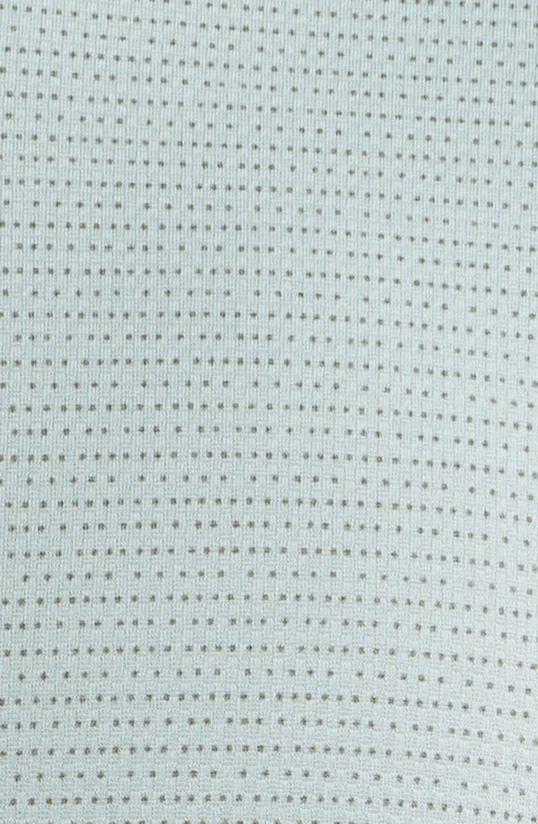 Mizzen+Main Halyard Trim Fit Microprint Short Sleeve Performance Button-Up Shirt, Alternate, color, 