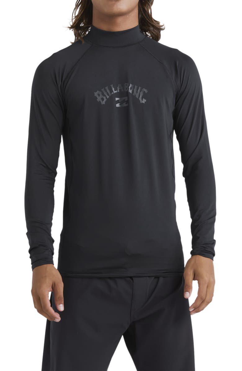 Billabong Arch Performance Long Sleeve Rashguard, Main, color, 