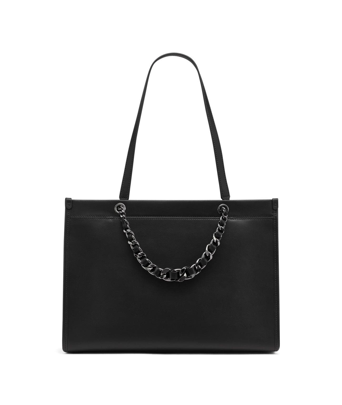 KARL LAGERFELD PARIS Savoie Tote, Alternate, color, Black