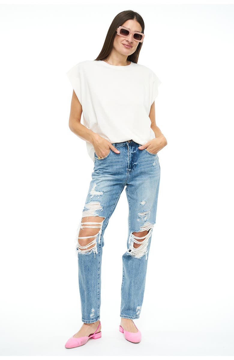 Denise, Destroy high waisted Jeans main image 0