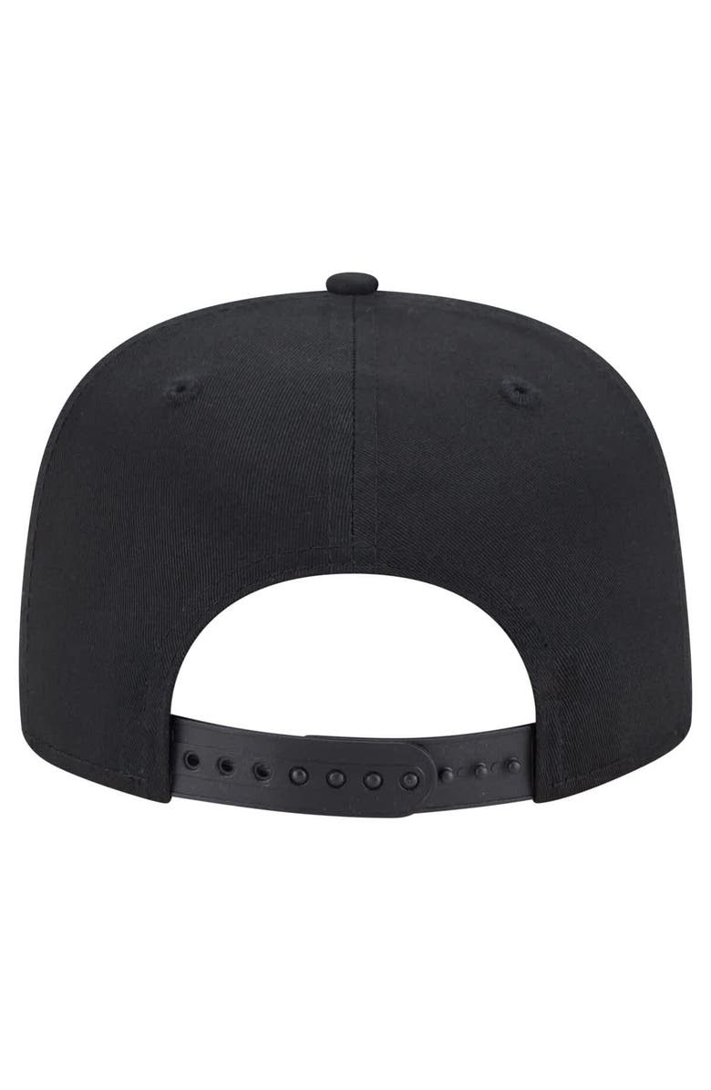 New Era Men's New Era Black Sacramento Kings Team Text Golfer Snapback Hat, Alternate, color, 