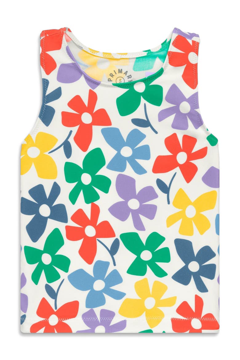 Kids Swim Tank, Alternate, color, Multi Spring Blooms