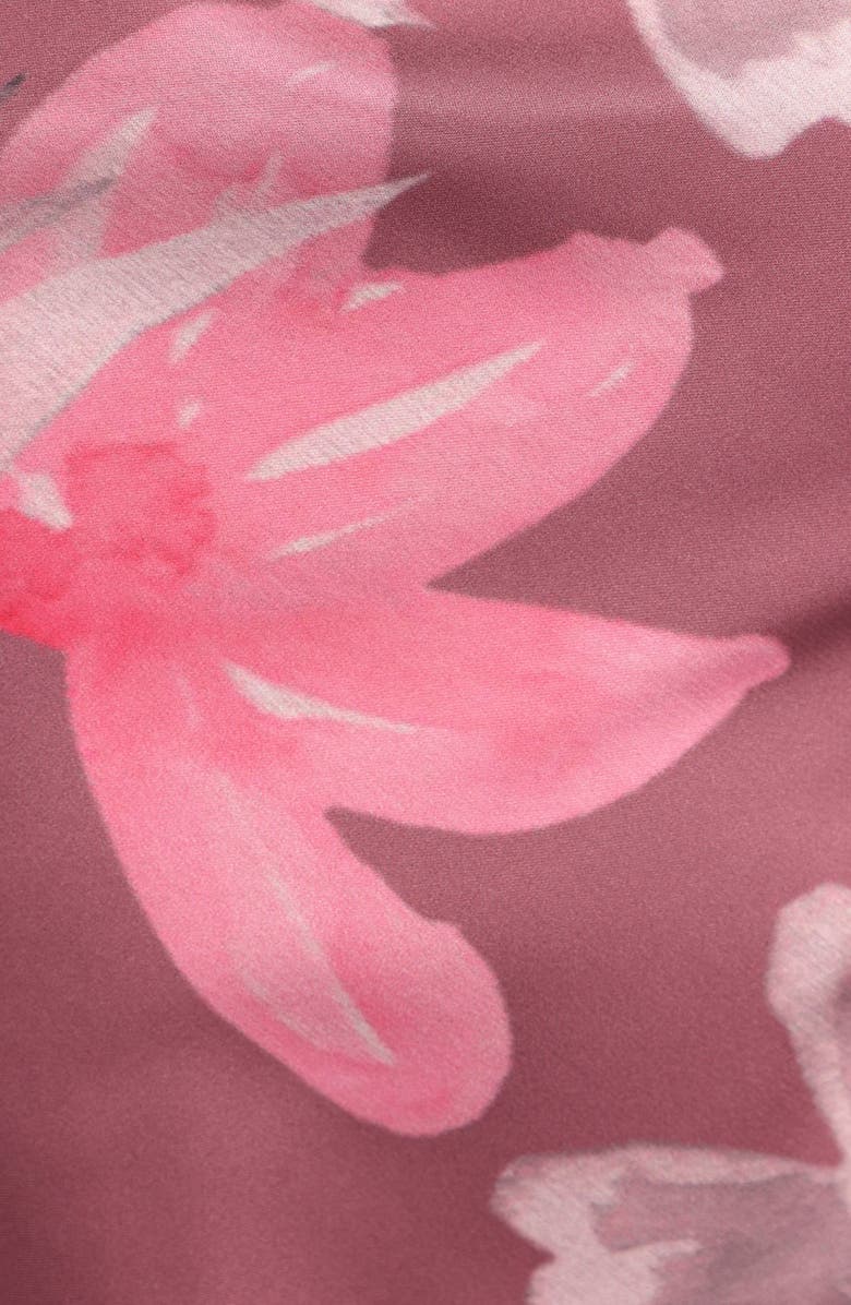 Petal & Pup Jamie Floral Print Maxi Slipdress, Alternate, color, Dark Rose Floral