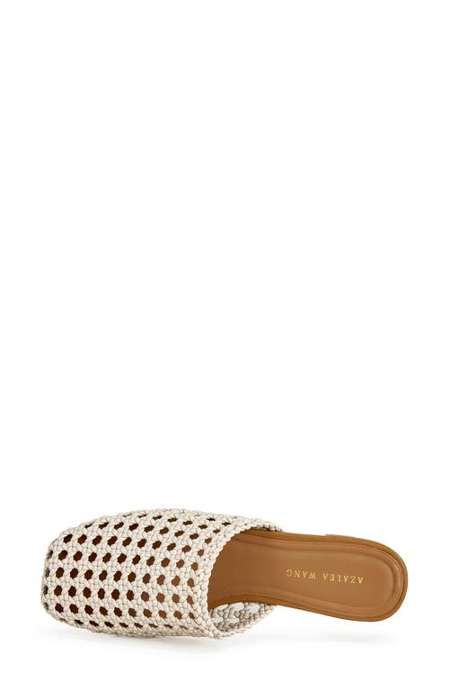 Azalea Wang Kismet Mule In White