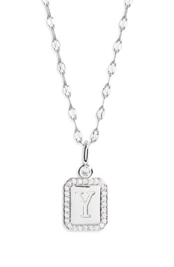 Leith Initial Pendant Necklace