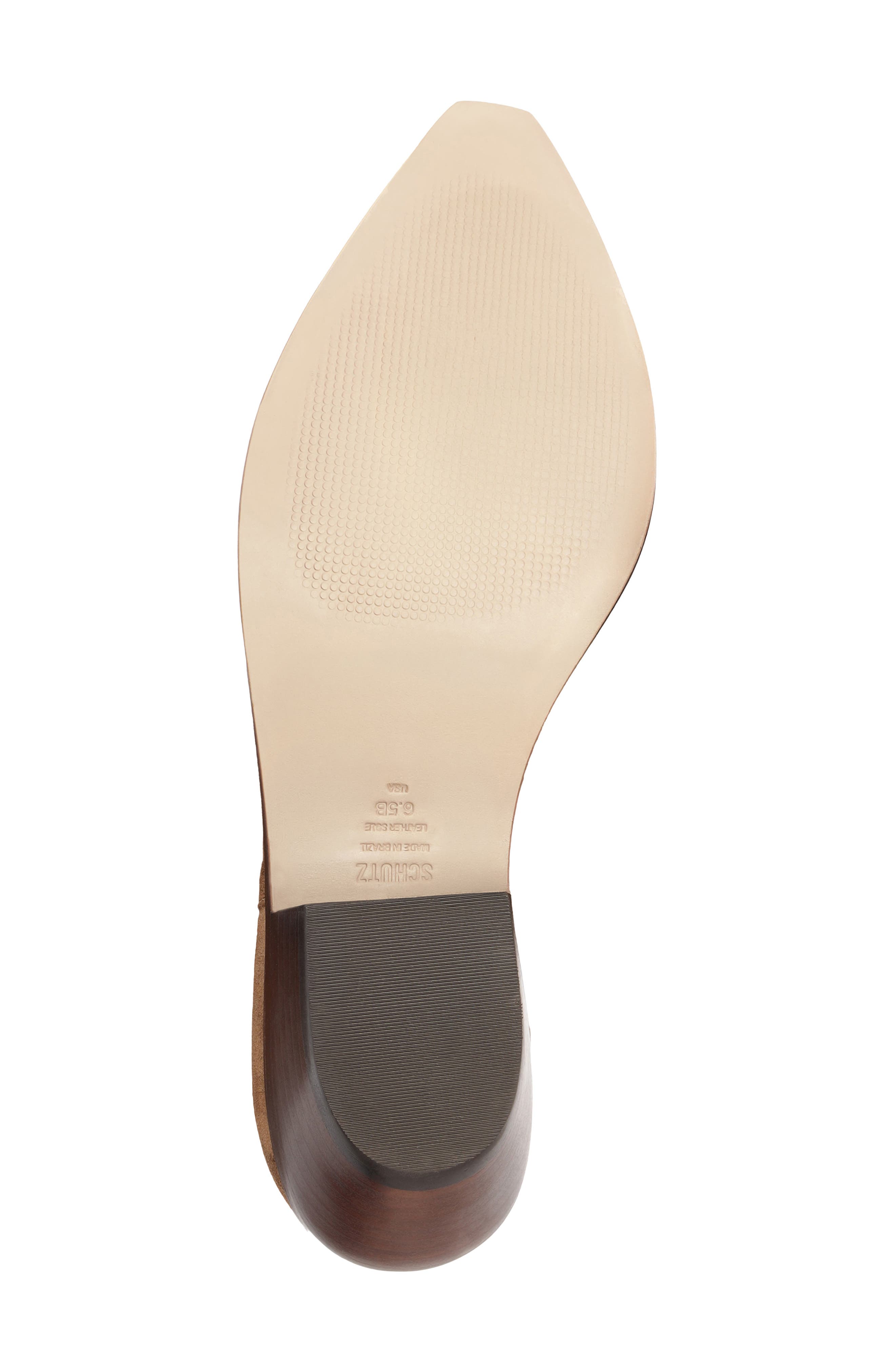 Nash Leather Bootie, Alternate, color, BROWN