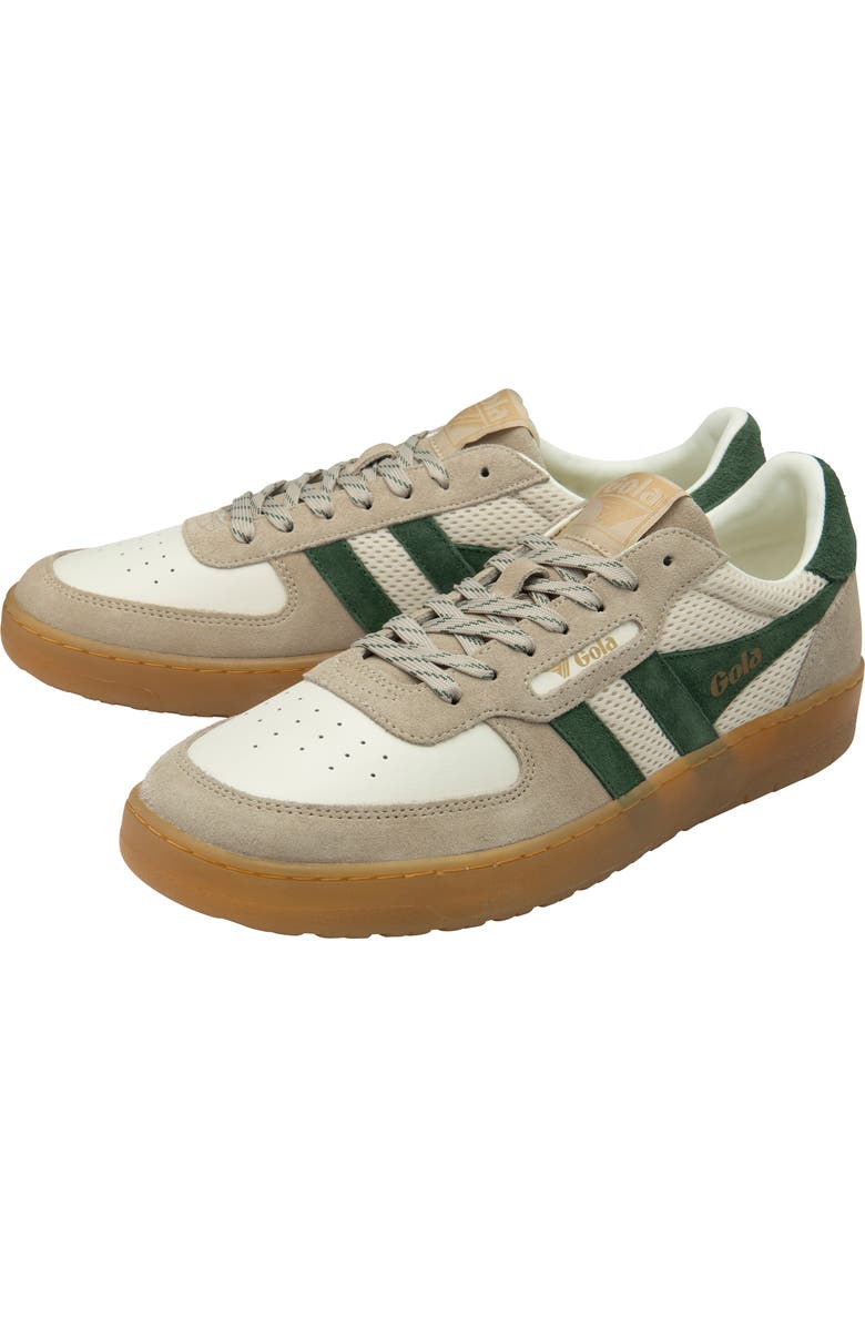 Gola Hawk 83 Sneaker, Alternate, color, White/ Bone/ Evergreen/ Gum