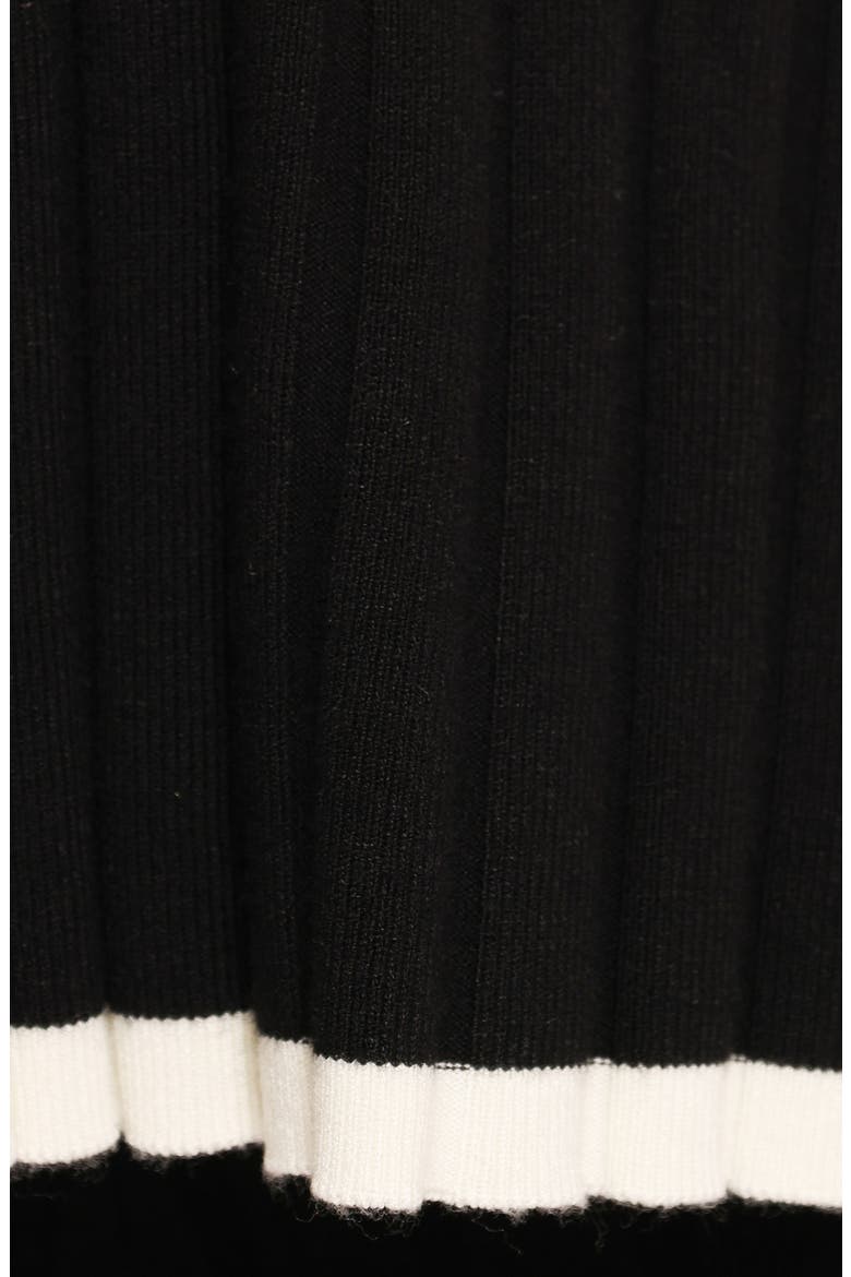 Dora Rib Knit Ankle Pants, Alternate, color, BLACK
