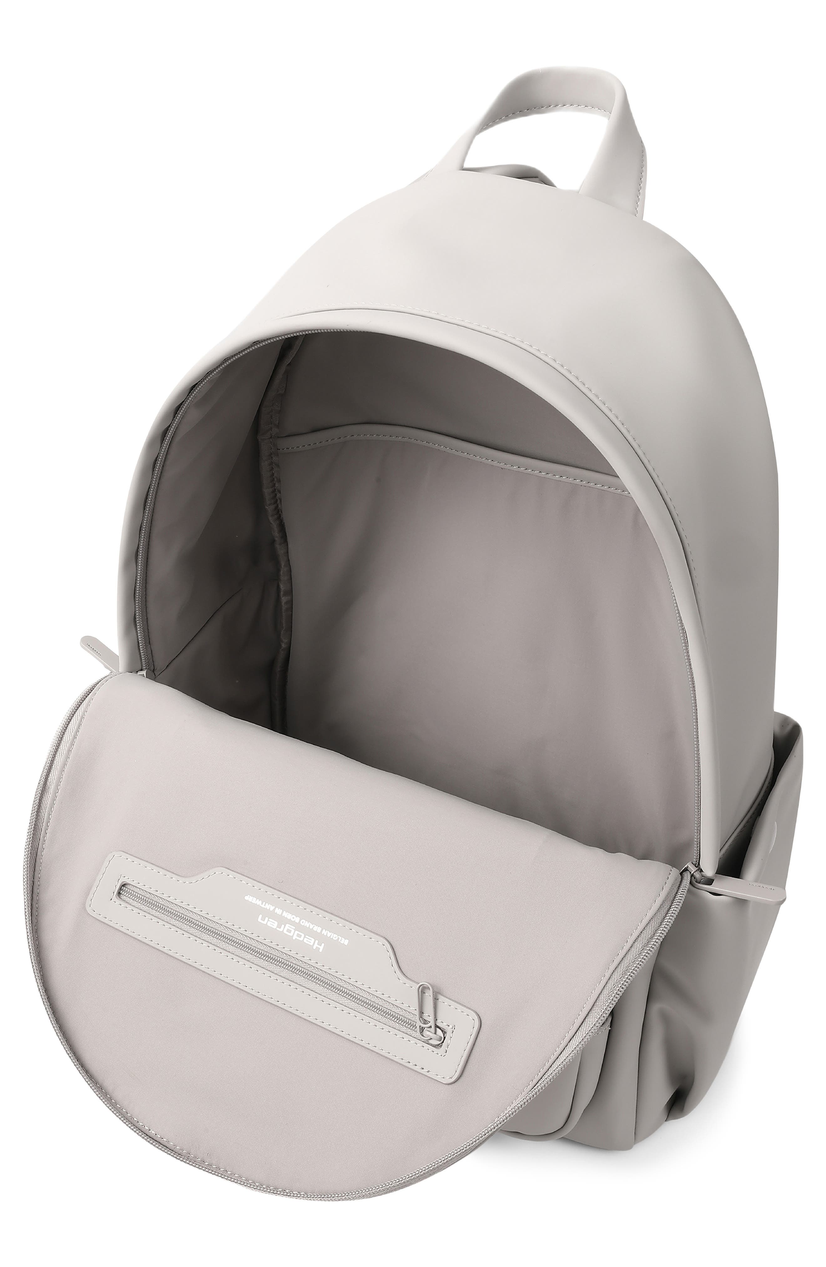 Nostos Matte Adult Backpack, Alternate, color, PEBBLE