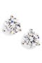 Cubic Zirconia Stud Earrings - 1.0ct.