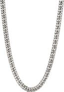 Ed Hardy Men's Stainless Steel Curb Chain Necklace