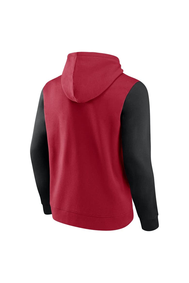 Men's Fanatics Scarlet San Francisco 49ers Big & Tall Outline Pullover Hoodie, Alternate, color, Scarlet
