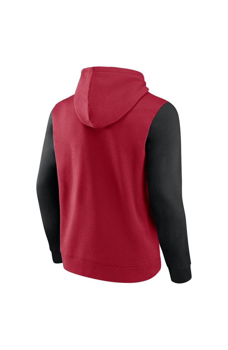 FANATICS Men's Fanatics Scarlet San Francisco 49ers Big & Tall Outline Pullover Hoodie, Alternate, color, Scarlet