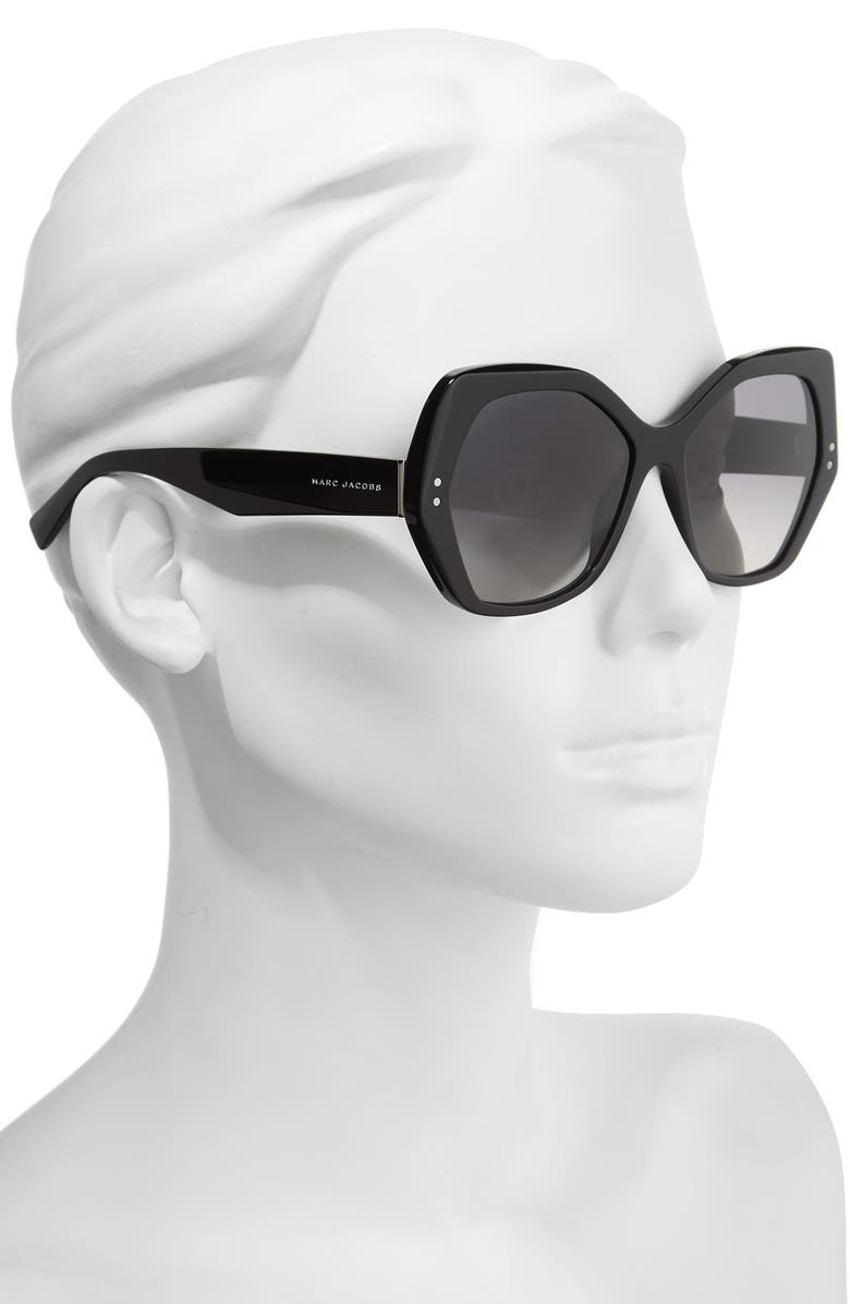 The Marc Jacobs MARC JACOBS 56mm Polarized Sunglasses, Alternate, color, 