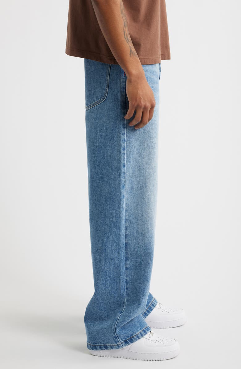 Elwood Nonstretch Baggy Jeans, Alternate, color, Medium Wash