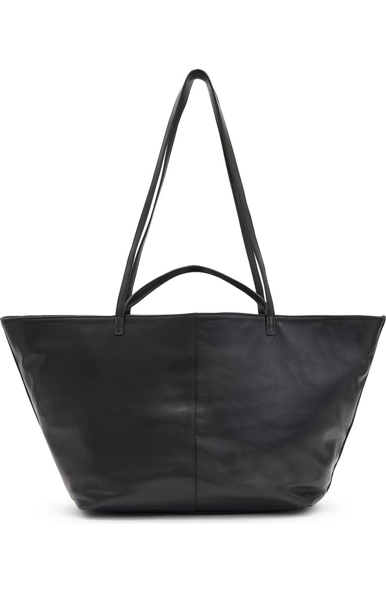 AllSaints Hannah Stud Leather Tote, Alternate, color,
