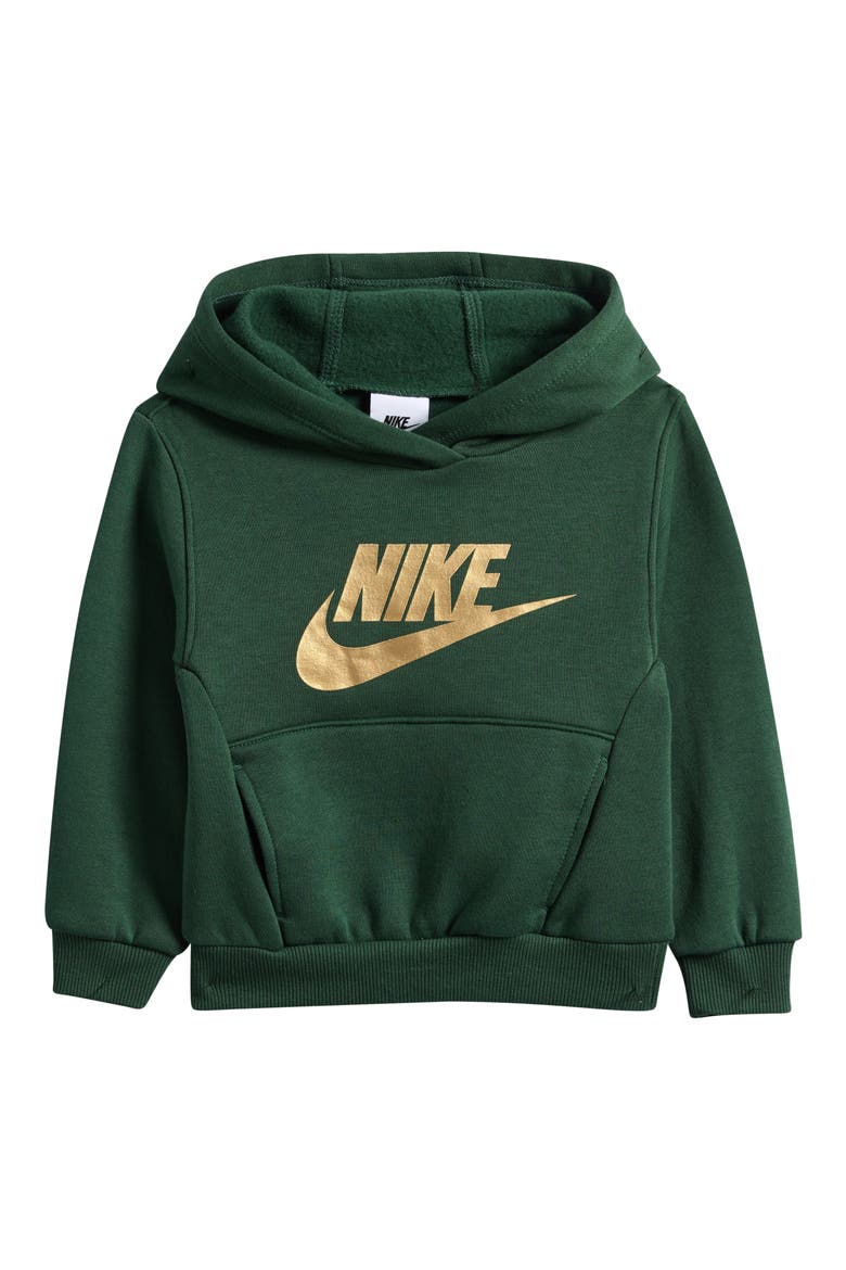 Kids' Sportswear Club Fleece Hoodie, Main, color, FAVFIR/MET