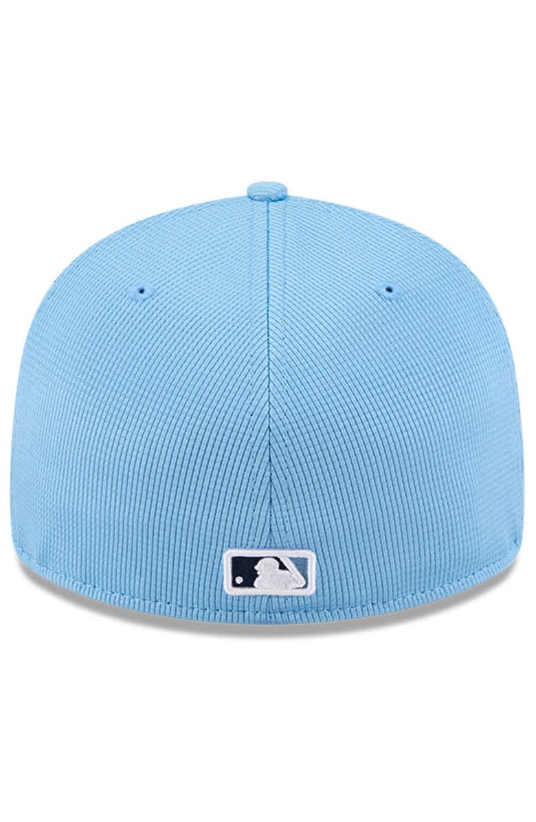 New Era Men's New Era Light Blue Kansas City Royals City Connect Batting Practice Low Profile 59FIFTY Fitted Hat, Alternate, color, 
