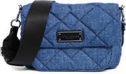 Marc Jacobs Denim Effect Quilted Crossbody Bag