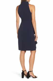 Eliza J Ruffle Sheath Dress